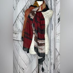 Lulla Collection By Bindya Abstract Anthropologie Scarf